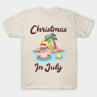 christmas in july creme T-Shirt